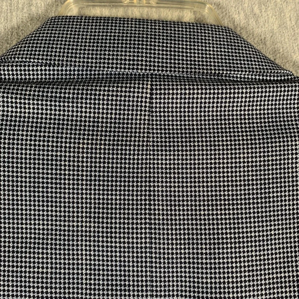 David Donahue Blazer Mens 48R Blue Check Wool Silk Linen Sport Coat Connor‎ SPJ